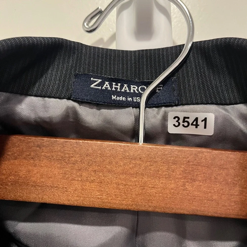 Zaharoff Basileia Nordstrom Road Warrior Mens Pinstripe Suit 46 Reg 46R